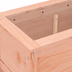 vidaXL Garden Raised Bed Outdoor Wooden Planter Pot Flower Bed Solid Wood Pine - natural douglas, 82.5 x 40 x 39 cm - Additional view 6