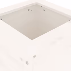 vidaXL Garden Raised Bed Outdoor Wooden Planter Pot Flower Bed Solid Wood Pine - white pine, 40 x 40 x 78 cm - Additional view 6