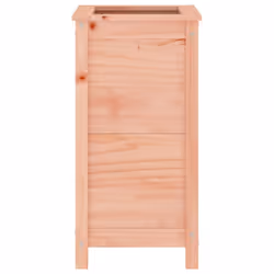 vidaXL Garden Raised Bed Outdoor Wooden Planter Pot Flower Bed Solid Wood Pine - natural douglas, 40 x 40 x 78 cm - Additional view 4