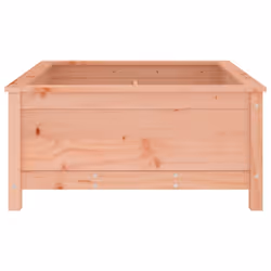 vidaXL Garden Raised Bed Outdoor Wooden Planter Pot Flower Bed Solid Wood Pine - natural douglas, 82.5 x 82.5 x 39 cm - Additional view 4