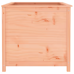 vidaXL Garden Raised Bed Outdoor Wooden Planter Pot Flower Bed Solid Wood Pine - natural douglas, 119.5 x 82.5 x 78 cm