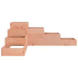 vidaXL Garden Planter Flower Pot Outdoor Planter Plant Pot Solid Wood Pine - natural douglas, 106 x 104.5 x 36 cm - Additional view 4