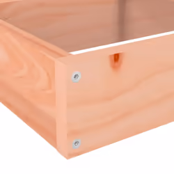 vidaXL Garden Planter Flower Pot Outdoor Planter Plant Pot Solid Wood Pine - natural douglas, 106 x 104.5 x 36 cm - Additional view 6