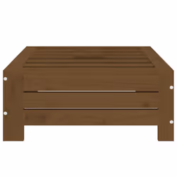 vidaXL Parasol Base Cover Honey Brown Solid Wood Pine - Additional view 4