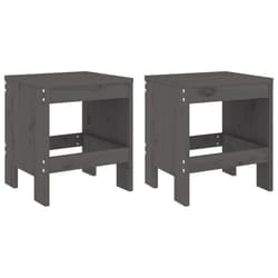 VidaXL 825340 outdoor chair Terrace Pinewood Grey