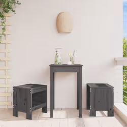 VidaXL 825340 outdoor chair Terrace Pinewood Grey