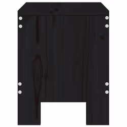 VidaXL 825342 outdoor chair Terrace Pinewood Black - Additional view 5