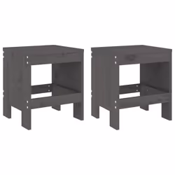 VidaXL 825347, Terrace, Pinewood, Grey, 110 kg
