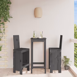 VidaXL 825354 outdoor chair Terrace Pinewood Grey