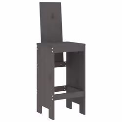 VidaXL 825354 outdoor chair Terrace Pinewood Grey