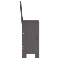 VidaXL 825354 outdoor chair Terrace Pinewood Grey - Additional view 5