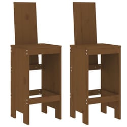 VidaXL 825355 outdoor chair Terrace Pinewood Brown