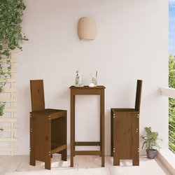 VidaXL 825355 outdoor chair Terrace Pinewood Brown