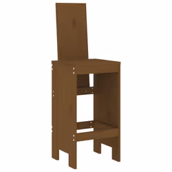 VidaXL 825355 outdoor chair Terrace Pinewood Brown