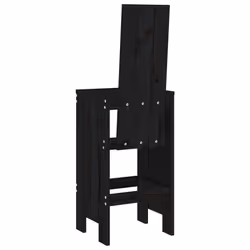 VidaXL 825356 outdoor chair Terrace Pinewood Black - Additional view 6