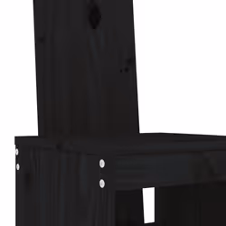 VidaXL 825356 outdoor chair Terrace Pinewood Black - Additional view 7