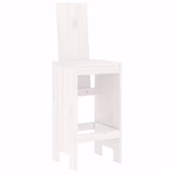 VidaXL 825360 outdoor chair Terrace Pinewood White
