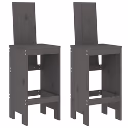 VidaXL 825361, Terrace, Pinewood, Grey, 110 kg