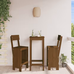 VidaXL 825362 outdoor chair Terrace Pinewood Brown