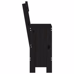 VidaXL 825363 outdoor chair Terrace Pinewood Black - Additional view 5