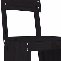VidaXL 825363 outdoor chair Terrace Pinewood Black - Additional view 7