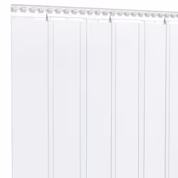 ) vidaXL Strip Curtain Roll Privacy Window Covering Pedestrian Door Strip PVC - transparent, 300 x 2.6 mm (10 m