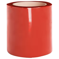 ) vidaXL Strip Curtain Roll Privacy Window Covering Pedestrian Door Strip PVC - red, 200 x 1.6 mm (10 m - Additional view 4
