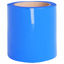 ) vidaXL Strip Curtain Roll Privacy Window Covering Pedestrian Door Strip PVC - blue, 200 x 1.6 mm (10 m - Additional view 4