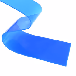 ) vidaXL Strip Curtain Roll Privacy Window Covering Pedestrian Door Strip PVC - blue, 200 x 1.6 mm (25 m - Additional view 5