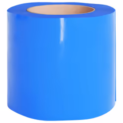 ) vidaXL Strip Curtain Roll Privacy Window Covering Pedestrian Door Strip PVC - blue, 200 x 1.6 mm (50 m - Additional view 4