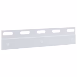 ) vidaXL Connecting Plates Curtain Mounting Plate 6 pcs Silver Stainless Steel - 20 cm (6 pcs - Additional view 4