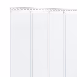 ) vidaXL Connecting Plates Curtain Mounting Plate 6 pcs Silver Stainless Steel - 28 cm (4 pcs