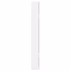 vidaXL Mirror Jewellery Cabinet Jewelry Armoire Mirror Wall Mounted Cabinet - white - Additional view 5