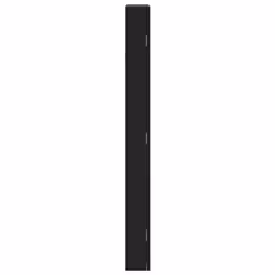 vidaXL Mirror Jewellery Cabinet Jewelry Armoire Mirror Organiser Wall Mounted - black, 37.5 x 10 x 106 cm - Additional view 5