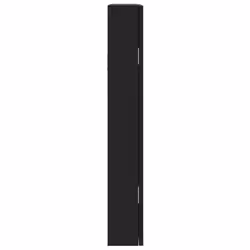 vidaXL Mirror Jewellery Cabinet Jewelry Armoire Mirror Organiser Wall Mounted - black, 37.5 x 10 x 76 cm - Additional view 5