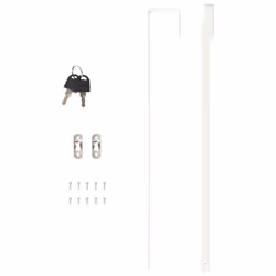 vidaXL Mirror Jewellery Cabinet Jewelry Armoire Mirror Organiser Wall Mounted - Additional view 8