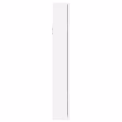 vidaXL Mirror Jewellery Cabinet Mirror Armoire with LED Lights Wall Mounted - white - Additional view 4