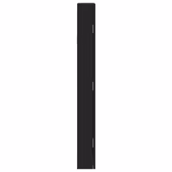 vidaXL Mirror Jewellery Cabinet Mirror Armoire with LED Lights Wall Mounted - black - Additional view 4