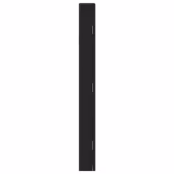 vidaXL Mirror Jewellery Cabinet Mirror Armoire with LED Lights Wall Mounted - black - Additional view 5