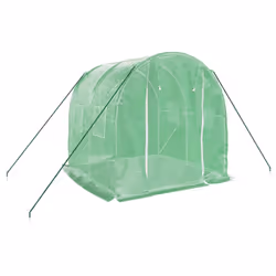 vidaXL Greenhouse Walk in Greenhouse Grow House with Steel Frame Green 4 mÂ² - Additional view 2