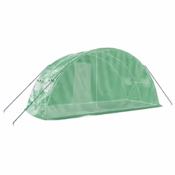 vidaXL Greenhouse Walk in Greenhouse Grow House with Steel Frame Green 10 mÂ² - Additional view 5