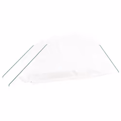 vidaXL Greenhouse Walk in Greenhouse Grow House with Steel Frame White 10 mÂ²
