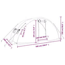 vidaXL Greenhouse Walk in Greenhouse Grow House with Steel Frame White 10 mÂ²