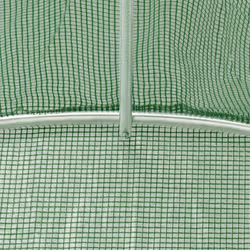 vidaXL Greenhouse Walk in Greenhouse Grow House with Steel Frame Green 12 mÂ² - Additional view 8