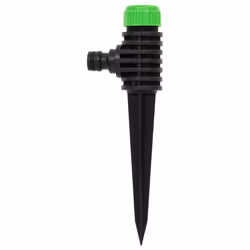 vidaXL Rotating Sprinklers Garden Sprinklers 4 pcs Green and Black ABS and PP