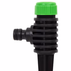 vidaXL Rotating Sprinklers Garden Sprinklers 4 pcs Green and Black ABS and PP - Additional view 4