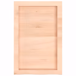 vidaXL Wall Shelf Wooden Floating Shelf Display Shelf Treated Solid Wood Oak - brown, 40 x 60 x 4 cm - Additional view 4