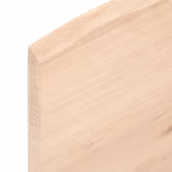 vidaXL Wall Shelf Wooden Floating Shelf Display Shelf Treated Solid Wood Oak - brown, 60 x 10 x 2 cm - Additional view 2
