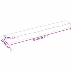 VidaXL 363538 shelve Oak - Additional view 7