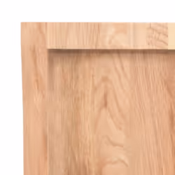 vidaXL Wall Shelf Wooden Floating Shelf Display Shelf Treated Solid Wood Oak - light brown, 40 x 30 x 6 cm - Additional view 6